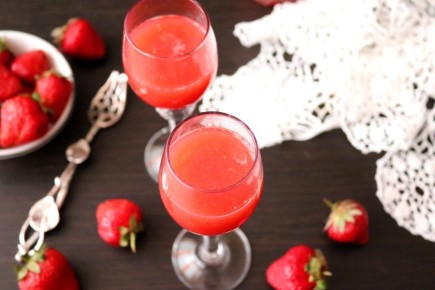 Клубничный ликер без настойки: простой и быстрый рецепт