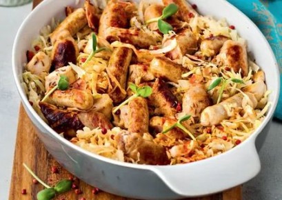 Тушеная капуста шукрут