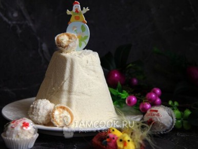 Вкусное удовольствие: творожная пасха с кокосовым ароматом
