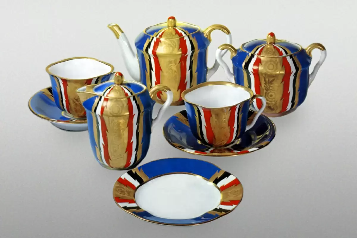 Преображение ЛФЗ: Новые чайные сервизы эпохи 1954 года