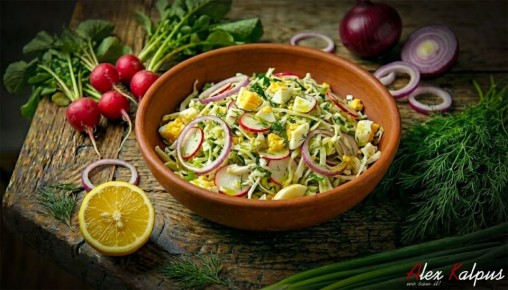 Как грузинский весенний салат с редиской поднимает настроение за 5 минут