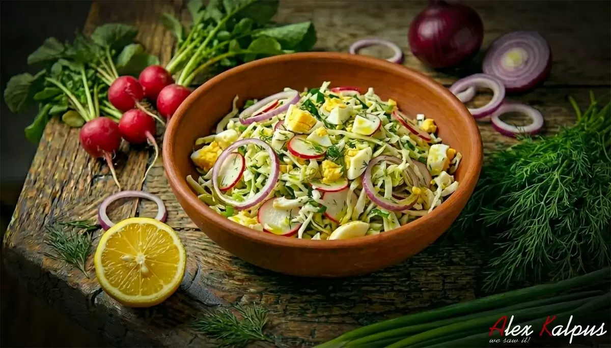 Как грузинский весенний салат с редиской поднимает настроение за 5 минут