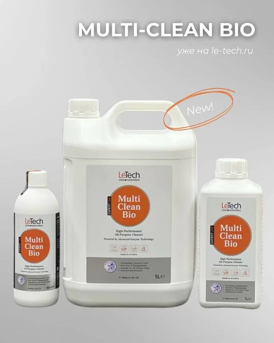 Откройте для себя новинку: Multi-Clean Bio — чистящее средство будущего