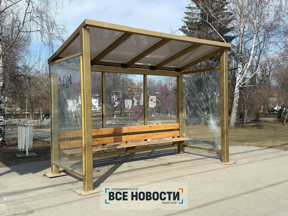 Мэрия Нижнего Тагила пожаловалась на вандалов, громящих «золотые» остановки