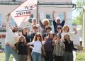 В Комсомольском сквере сегодня заложены три аллеи журналистов