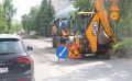 Будет ровно и надежно. Продолжается ремонт дороги и тротуаров на улице Газетная