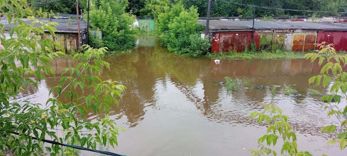 “Никогда не думал до сегодняшнего дня, что в гараж на лодке поплыву”