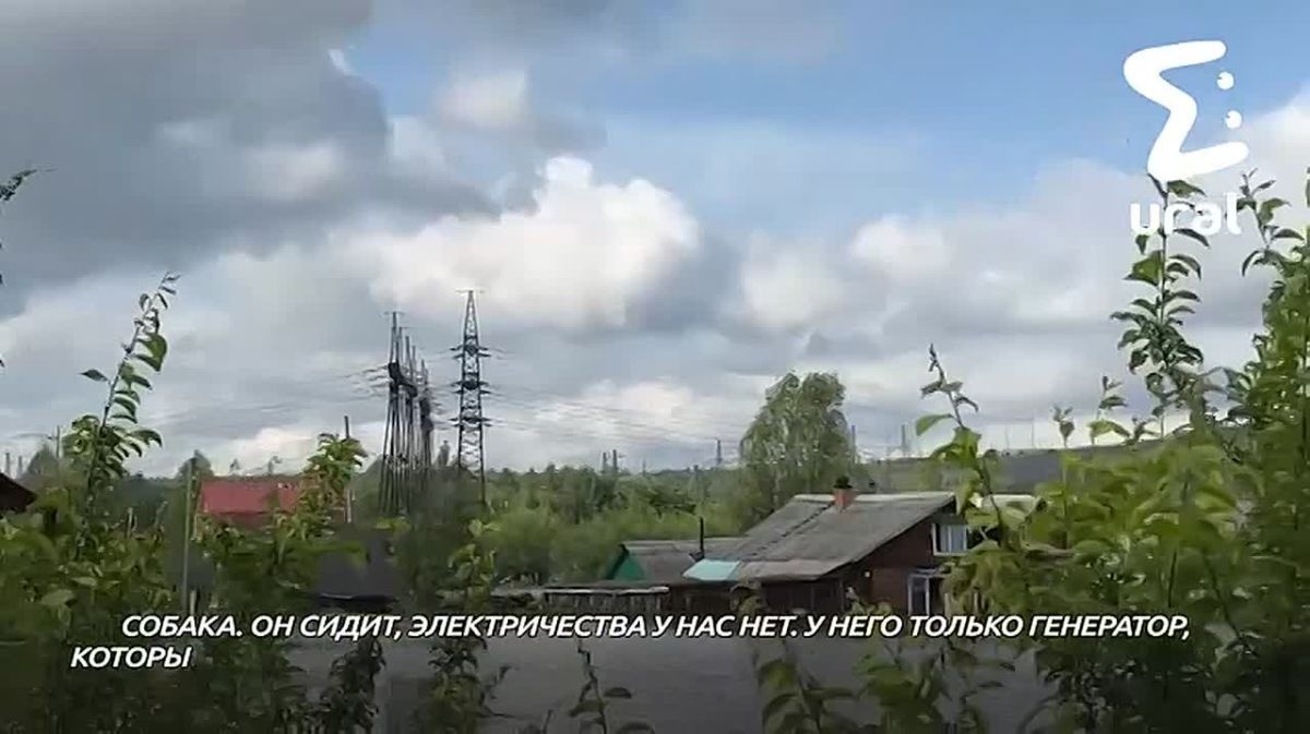 Садовод двое суток спасался от наводнения под Нижним Тагилом, сидя на втором этаже дома с козами и кроликами