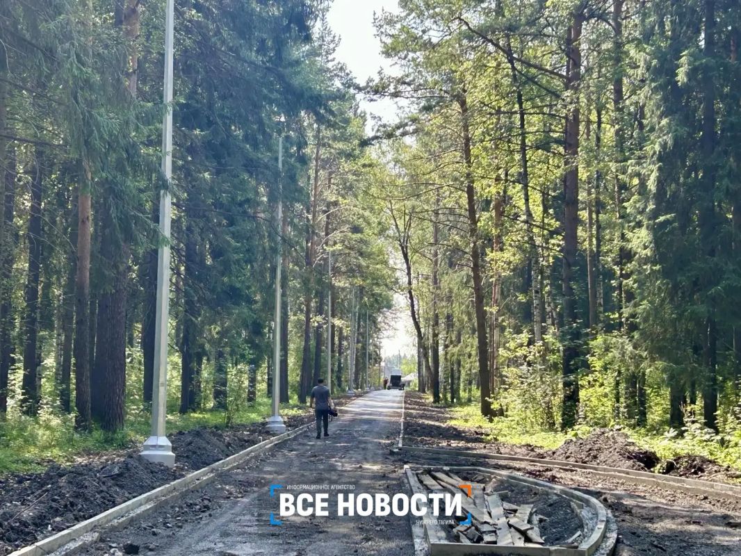 Ливни задержали сдачу парка для района Нижнего Тагила Ливни задержали сдачу парка для района Нижнего Тагила