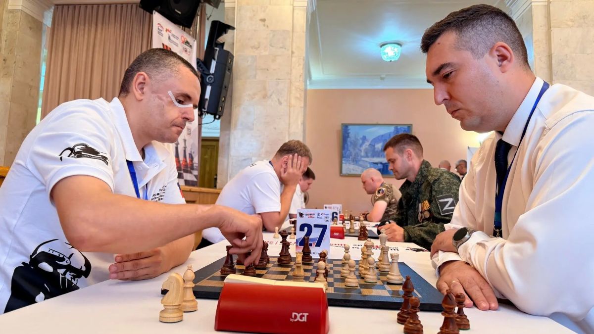 Ветеран из ДНР стал победителем первого шахматного турнира для участников СВО Ветеран из ДНР стал победителем первого шахматного турнира для участников СВО