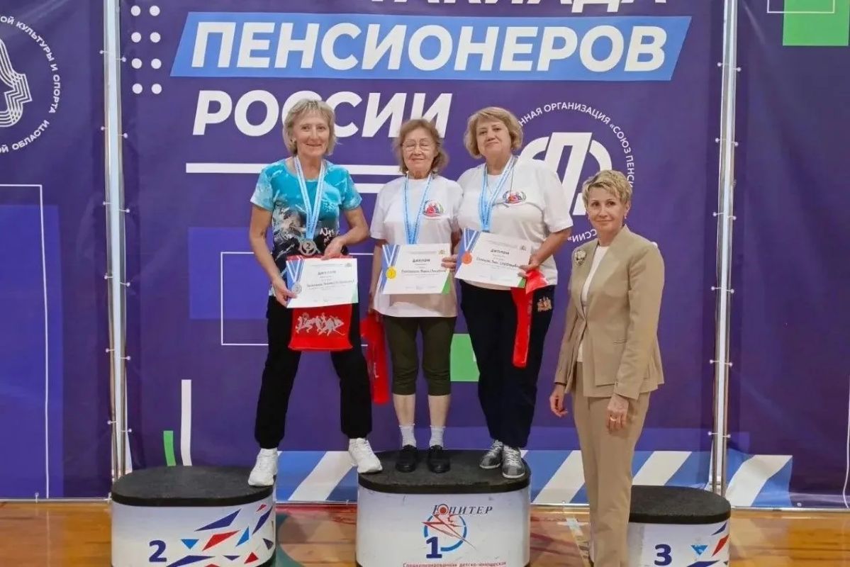 Жители Берёзовского блеснули на Спартакиаде пенсионеров Жители Берёзовского блеснули на Спартакиаде пенсионеров