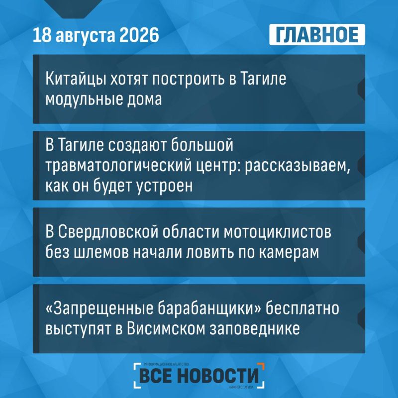 Что случилось за день - коротко: